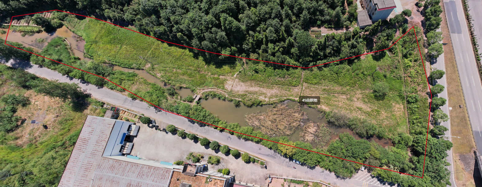 湘潭岳塘区 45亩 水浇地 经营权出租